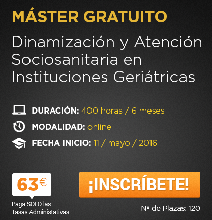 Dinamización y Atención Sociosanitaria en Instituciones Geriátricas