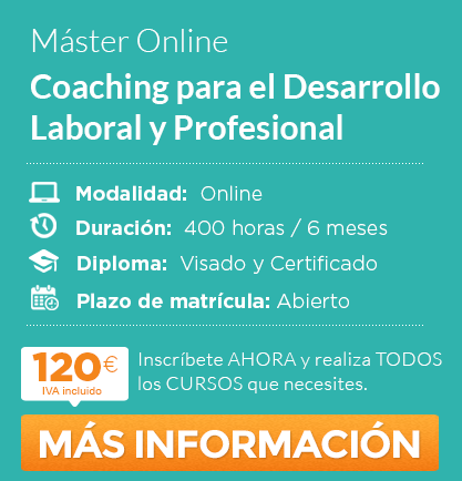 Máster en "Coaching para el Desarrollo Laboral y Profesional" online