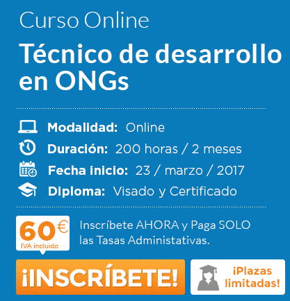 Técnico de Desarrollo en ONGs