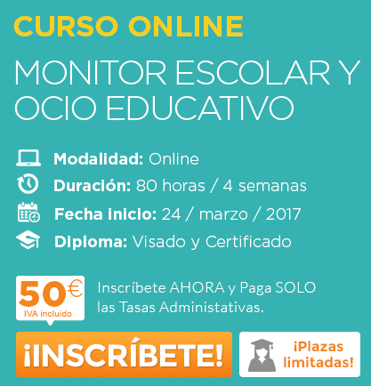 Monitor Escolar y Ocio Educativo